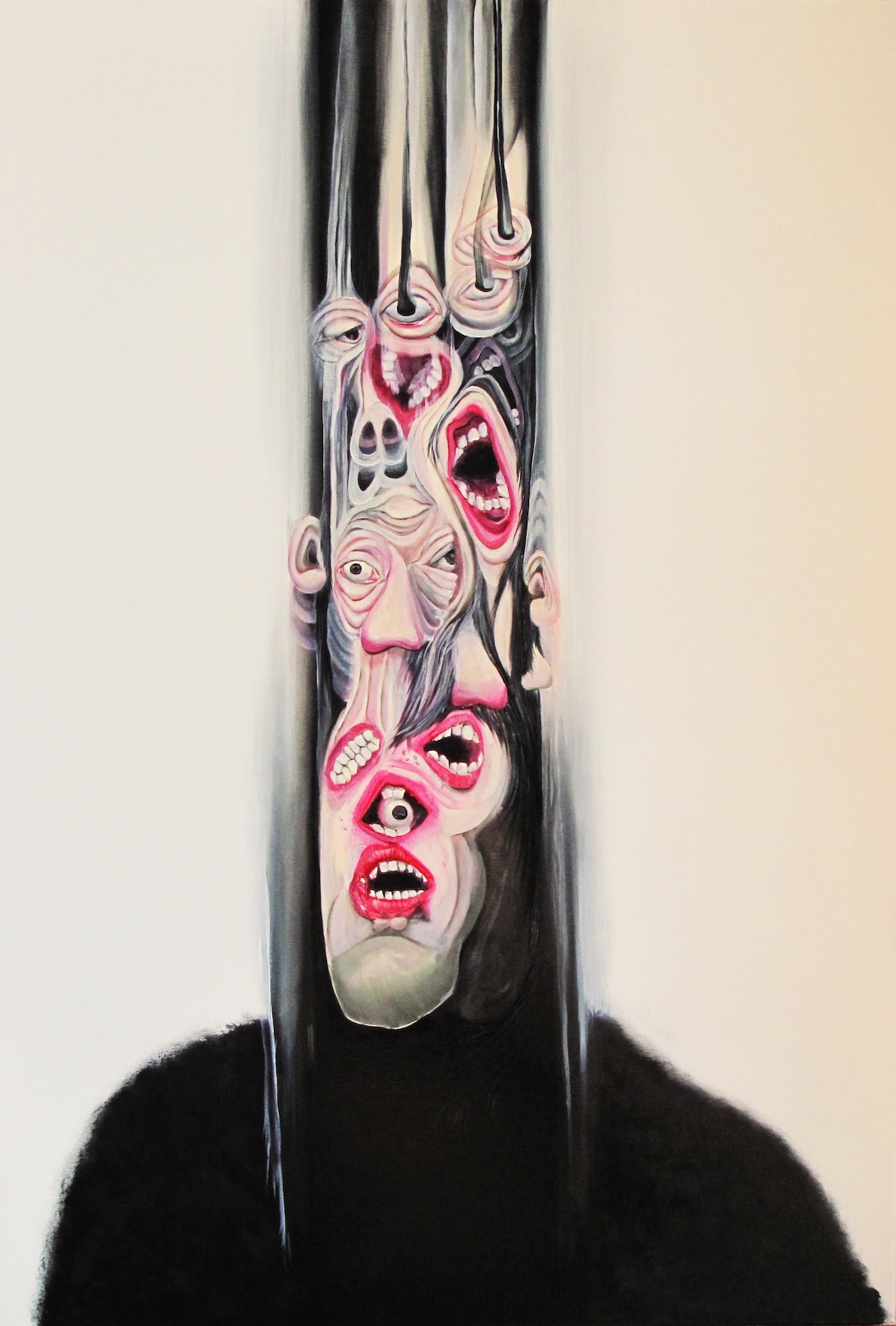 Dawid Czycz – Nerwy – olej, płótno, 130 x 90 cm, 2011