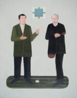 Ignacy Czwartos – Malewicz i Strzemiński – olej, płótno, 180 x 150 cm, 2003