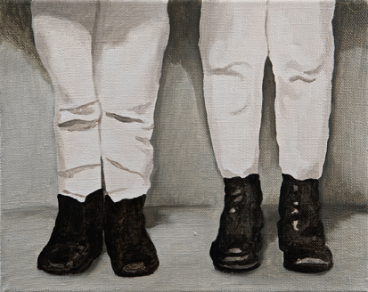 Monika Chlebek – Bez tytułu – olej, płótno, 24 x 30 cm, 2013