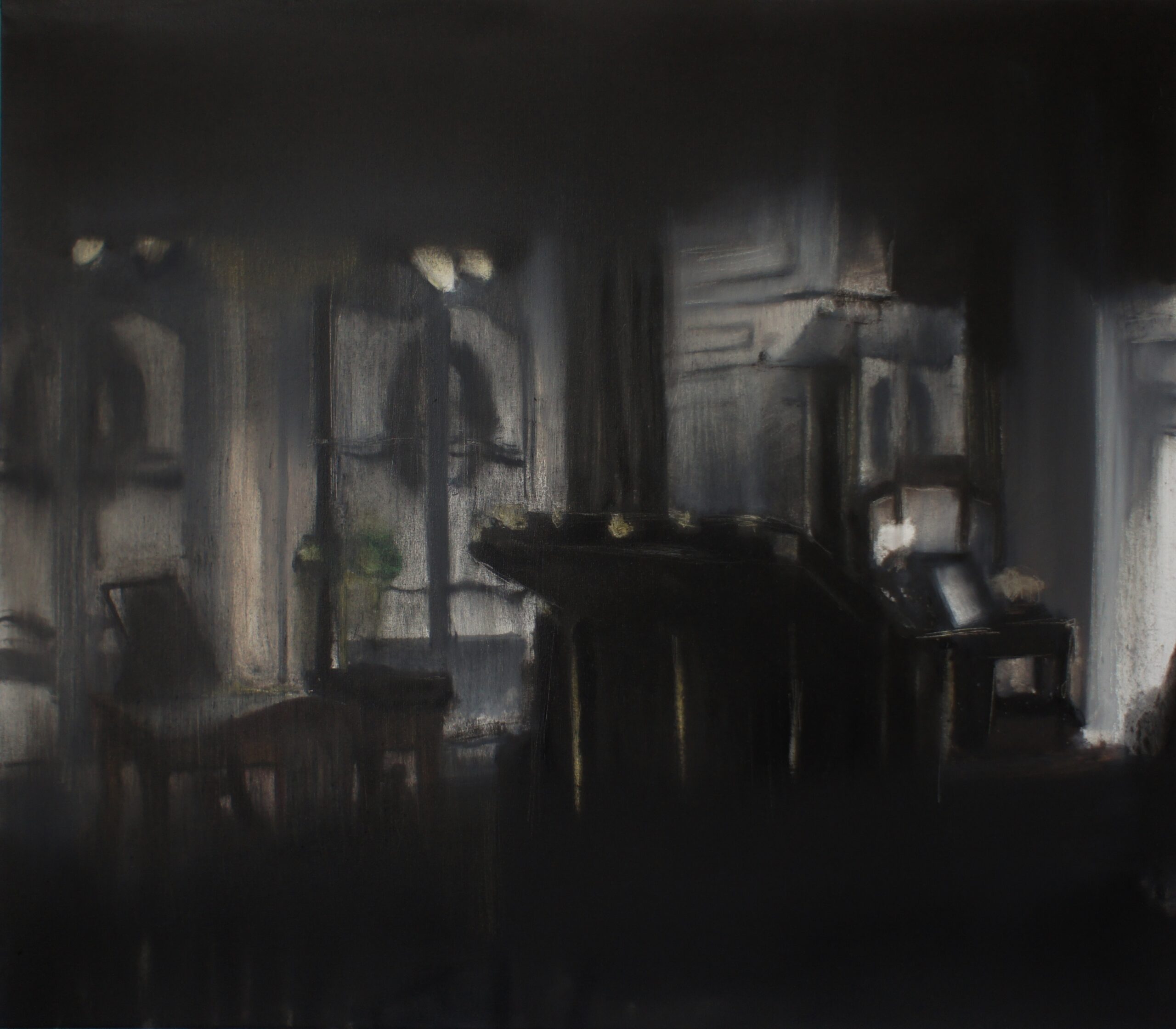 Łukasz Stokłosa – Śmierć w Wenecji – olej, płótno, 70 x 80 cm, 2014